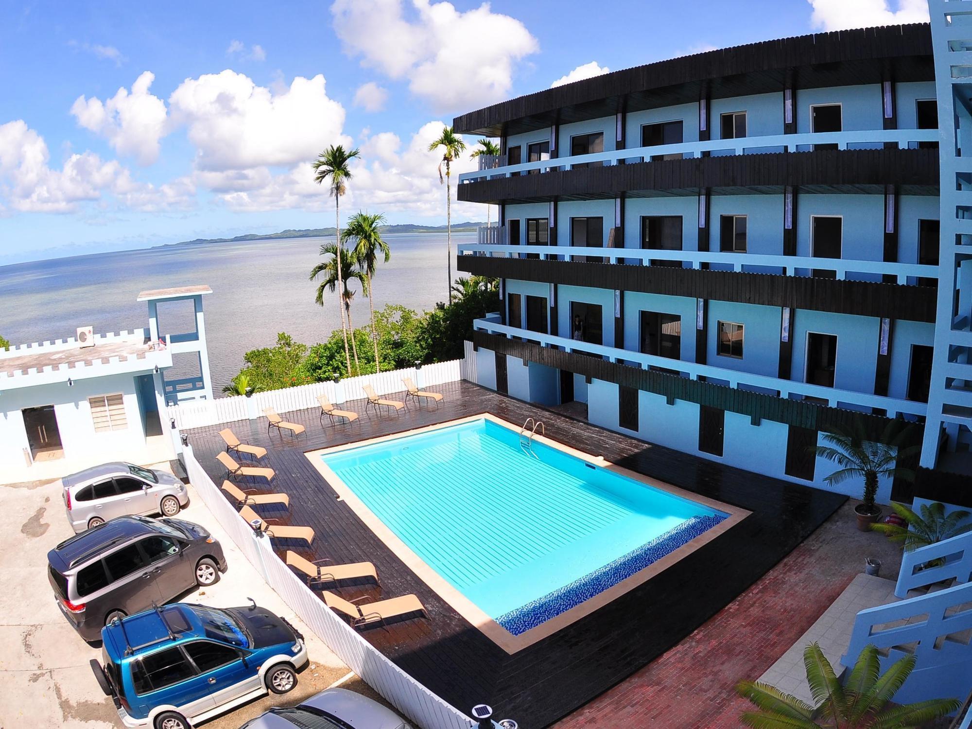 Blue Ocean View Hotel Корор Экстерьер фото