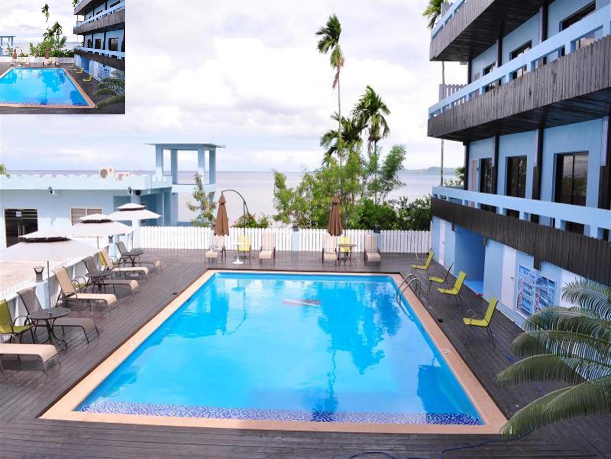 Blue Ocean View Hotel Корор Экстерьер фото